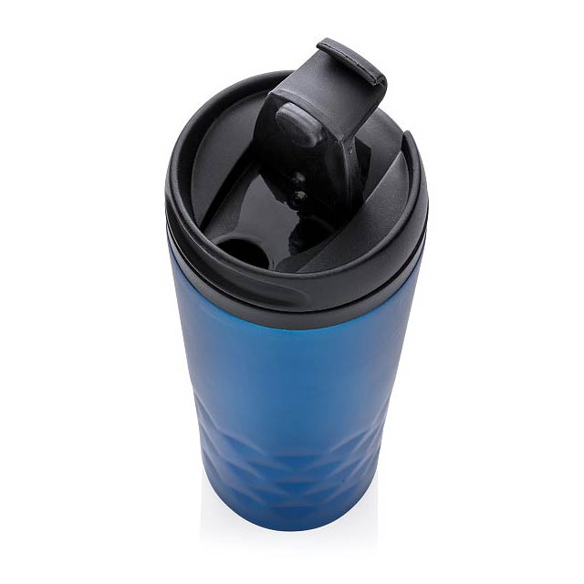 Geometric mug, blue - foto