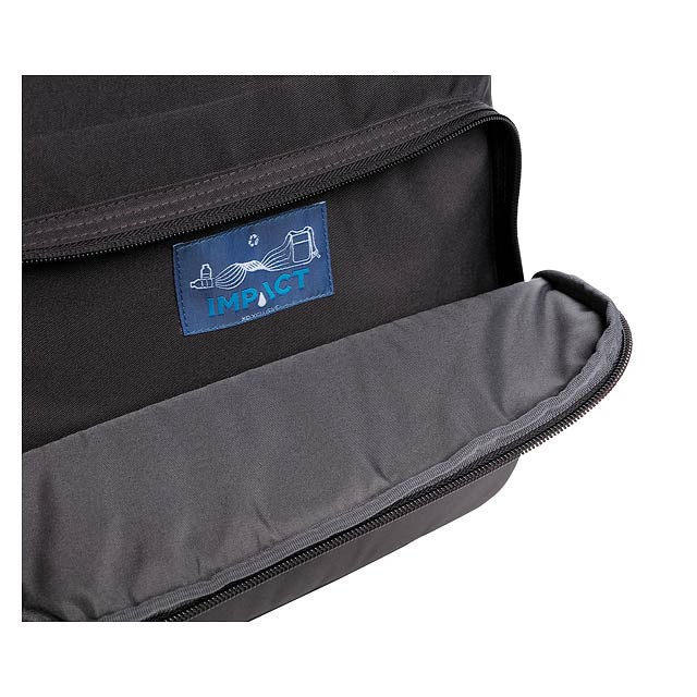 Impact AWARE™ RPET cooler backpack, black - foto