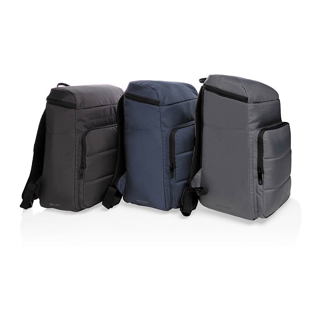 Impact AWARE™ RPET cooler backpack, black - foto