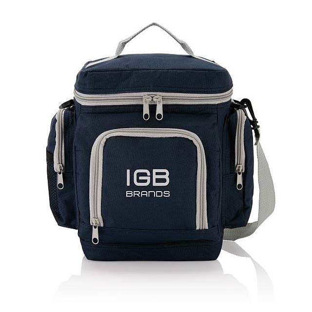 Cestovní chladicí taška Deluxe, modrá - foto