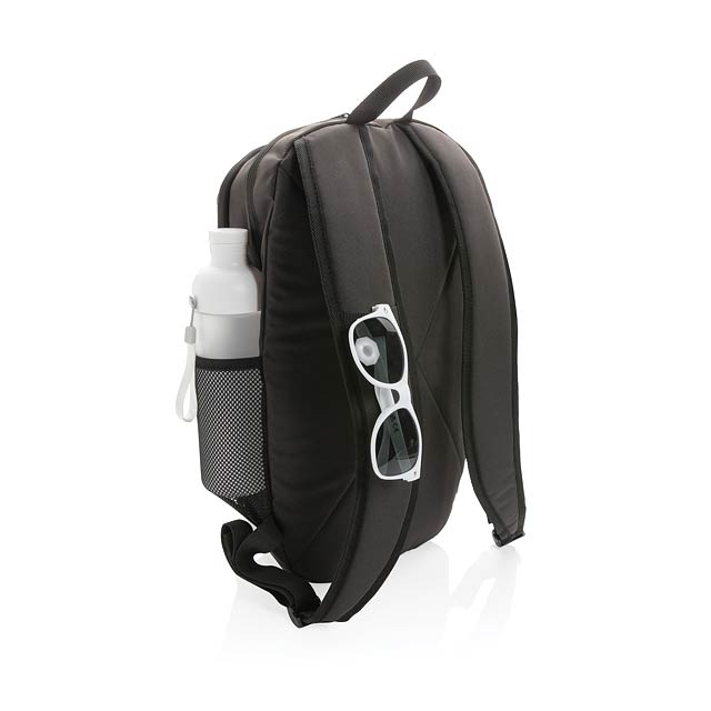 Impact AWARE™ 300D RPET casual backpack, black - foto