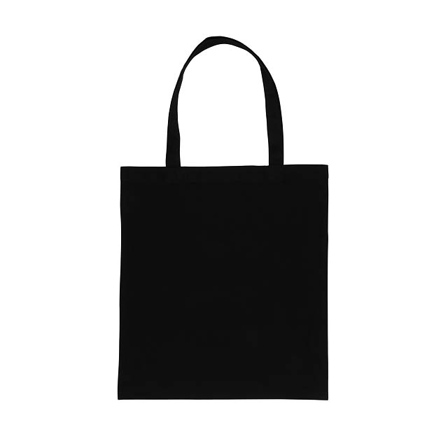 Impact AWARE™ Recycled cotton tote 145gr, black - foto