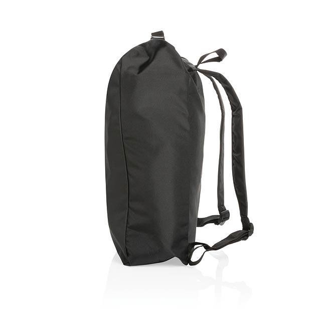 Impact AWARE™ RPET lightweight rolltop backpack, black - foto