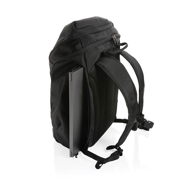 Swiss Peak AWARE™ RPET 15.6 inch business backpack, black - foto