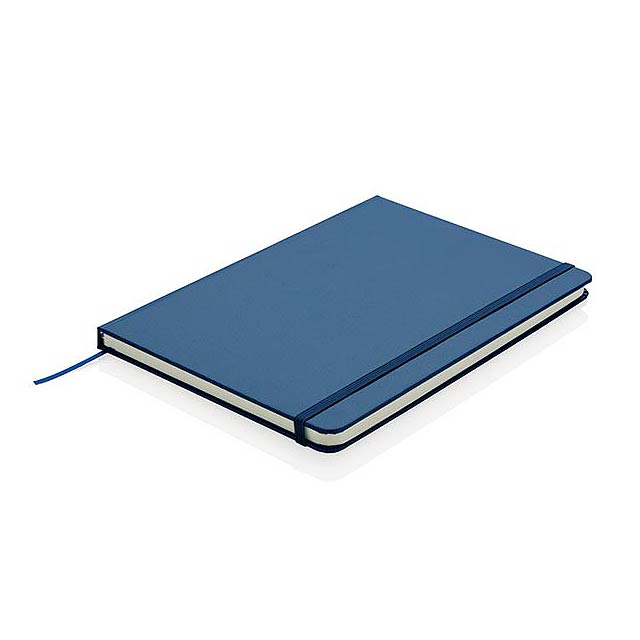 Classic hardcover notebook A5, royal blue - foto