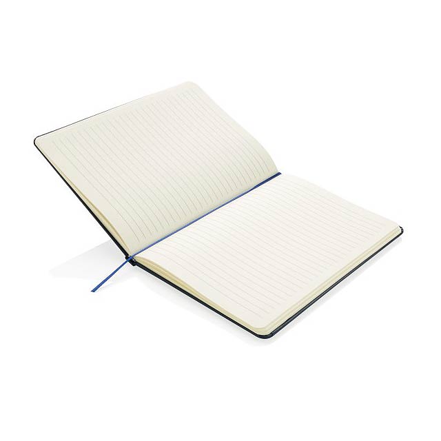 Classic hardcover notebook A5, navy - foto
