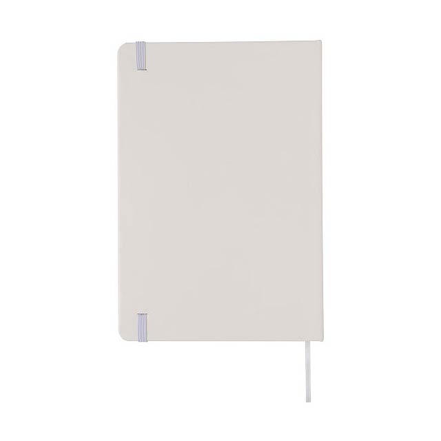 Classic hardcover sketchbook A5 plain, white - foto
