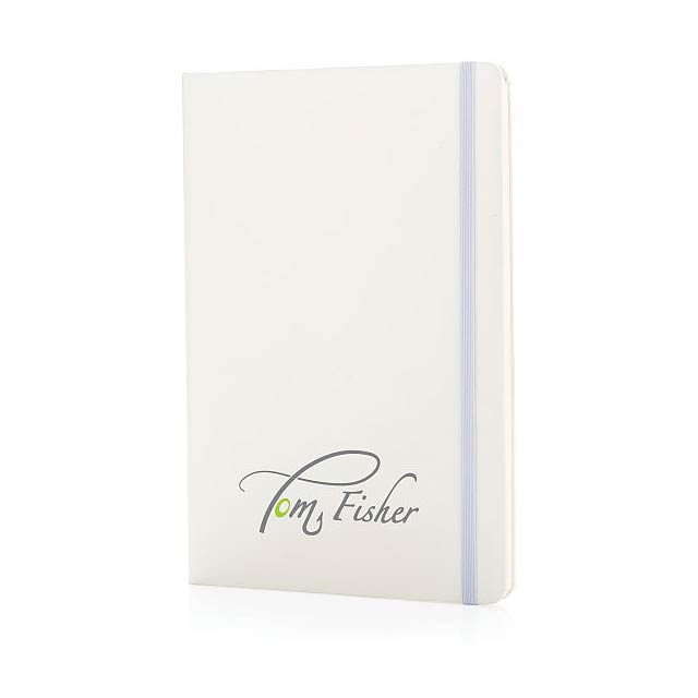 Classic hardcover sketchbook A5 plain, white - foto