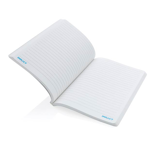Impact softcover stone paper notebook A5, black - foto