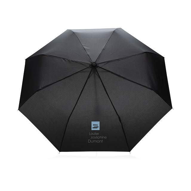 20,5' deštník Impact ze 190T RPET AWARE™, černá - foto