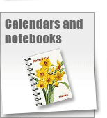Kalender und Notizbücher