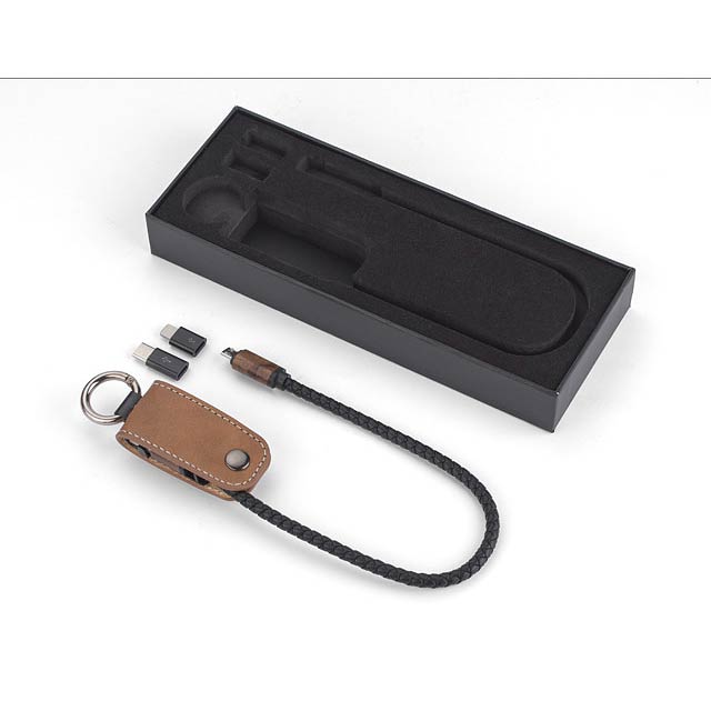 USB kabel WEST - čierna