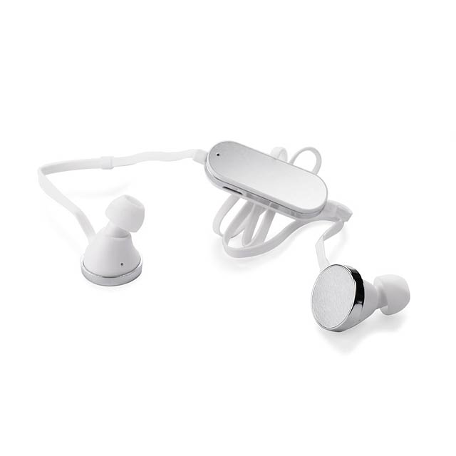 Bezdrátové sluchátka FREE - biela