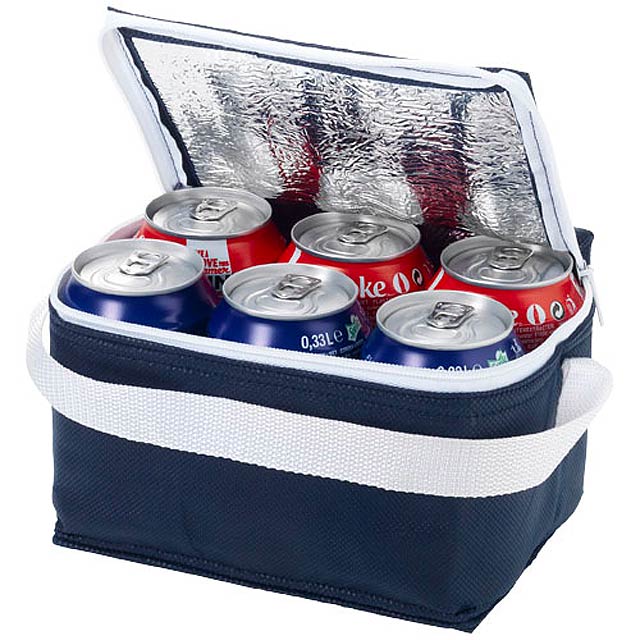 Spectrum 6-can cooler bag - blue