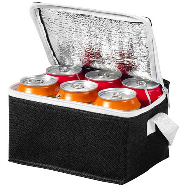 Spectrum 6-can cooler bag - black