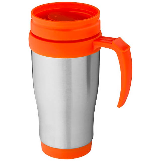 Sanibel 400 ml insulated mug - orange