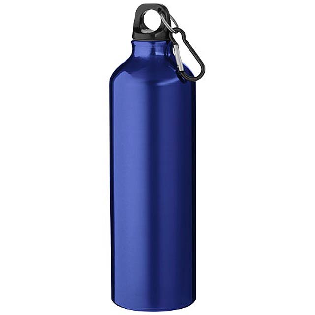 Oregon 770 ml Aluminium Trinkflasche mit Karabinerhaken - blau
