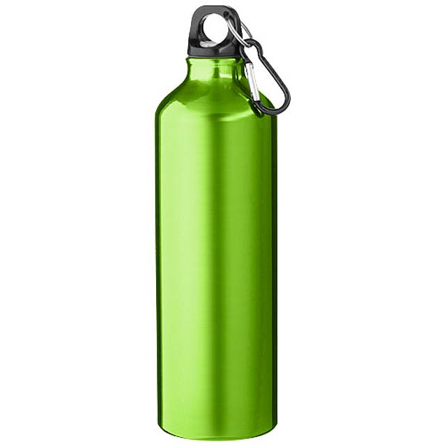 Pacific 770 ml sport bottle with carabiner - green