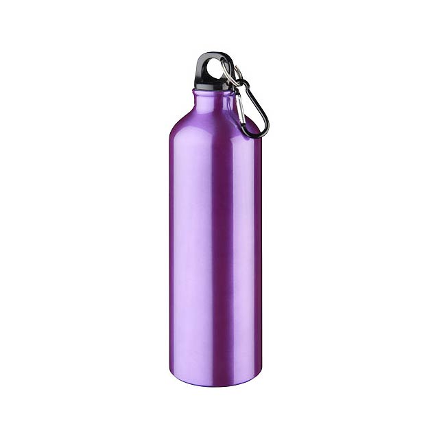 Pacific 770 ml sport bottle with carabiner - violet