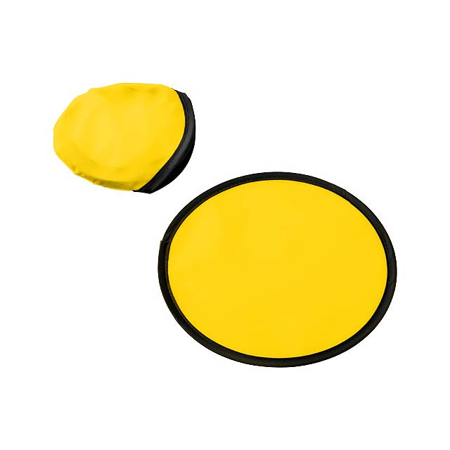Florida frisbee with pouch - yellow
