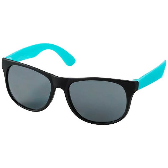 Retro duo-tone sunglasses - black