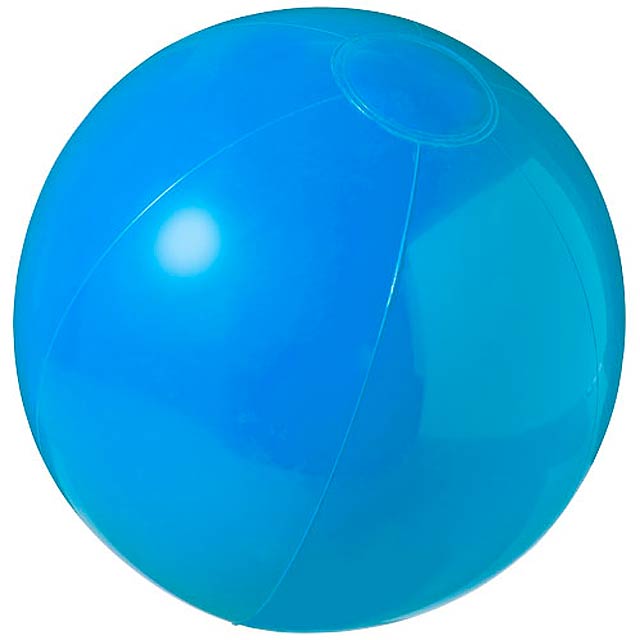 Bahamas solid beach ball - blue