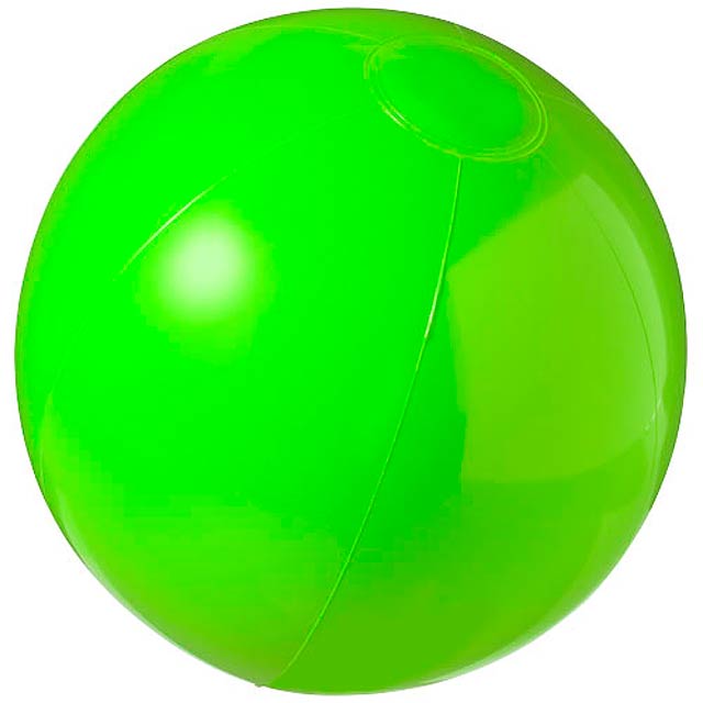 Bahamas solid beach ball - green