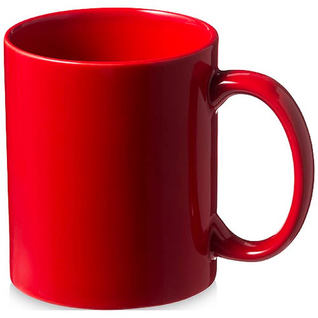 Santos 330 ml ceramic mug - red