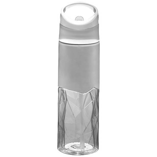 Radius 830 ml Tritan™ geometric sport bottle - transparent