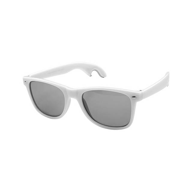 Sun Ray sunglasses with bottle opener - bílá