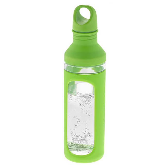 Hover 590 ml glass sport bottle - green