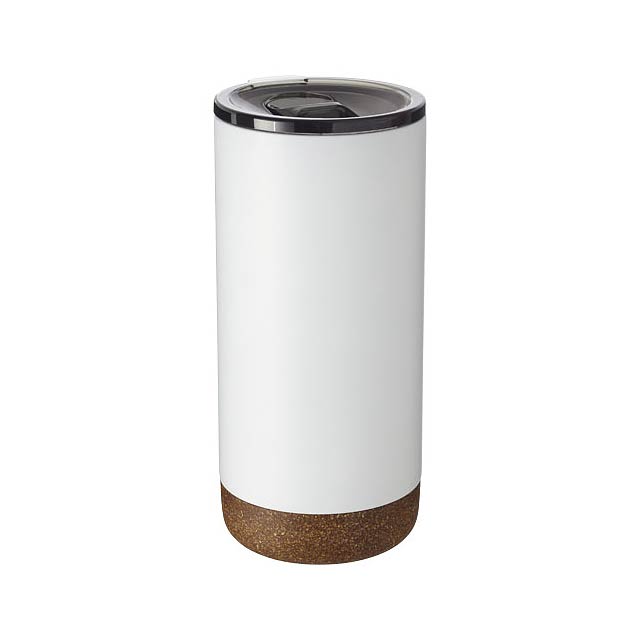 Valhalla 500 ml copper vacuum insulated tumbler - white