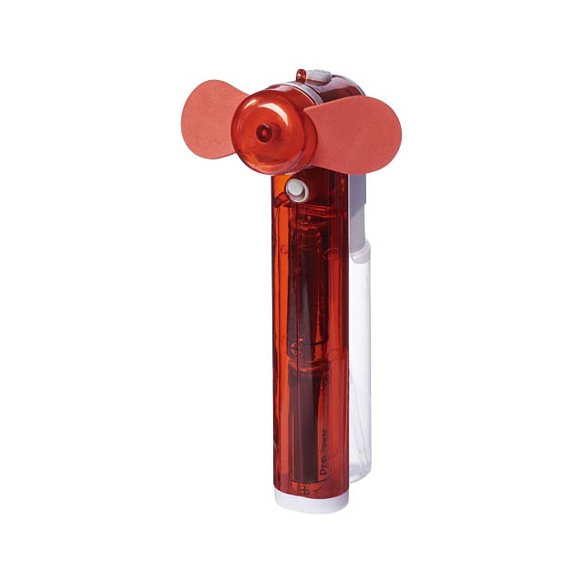 Fiji Wasser Taschenventilator - Transparente Rot