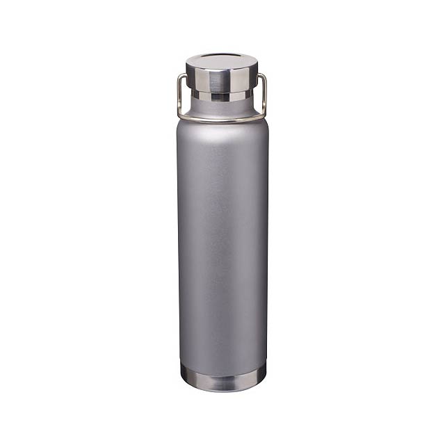 Thor 650 ml copper vacuum insulated sport bottle - grey