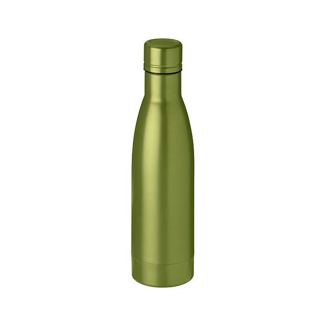 Vasa 500 ml copper vacuum insulated sport bottle - lime