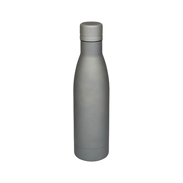 Vasa 500 ml copper vacuum insulated sport bottle - grey