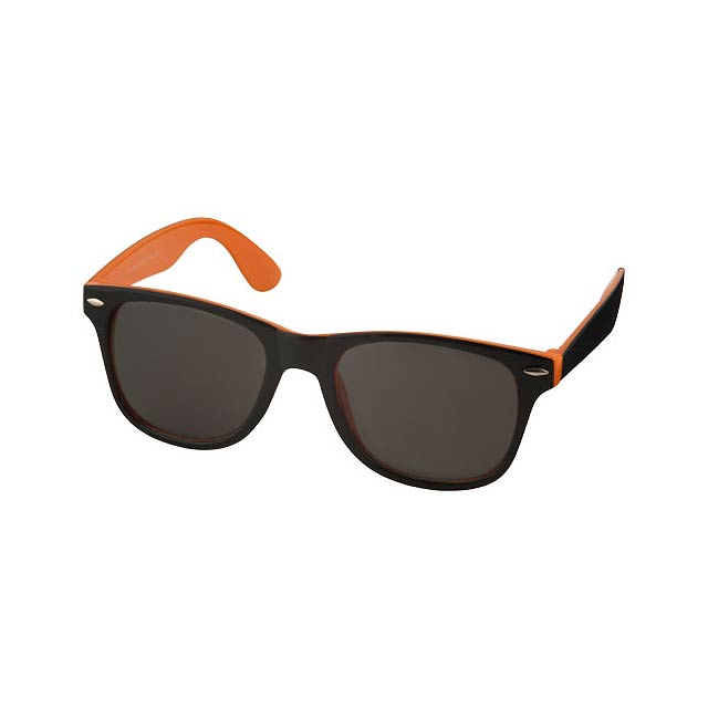 Sun Ray sunglasses with two coloured tones - orange
