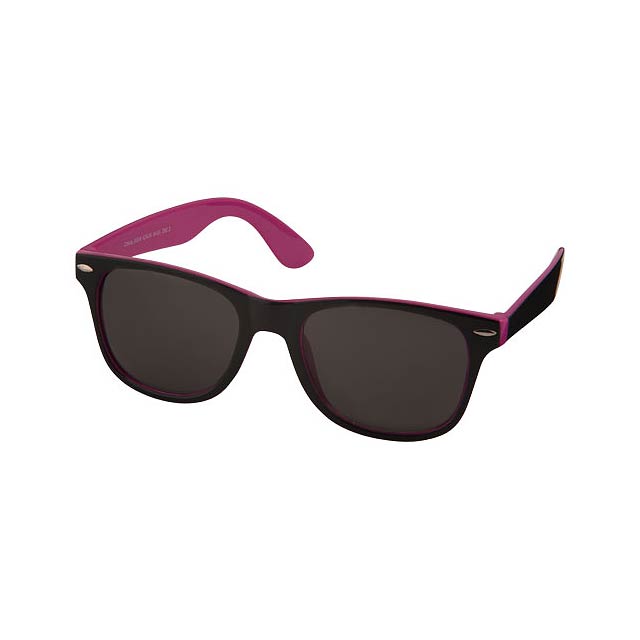Sun Ray sunglasses with two coloured tones - pink