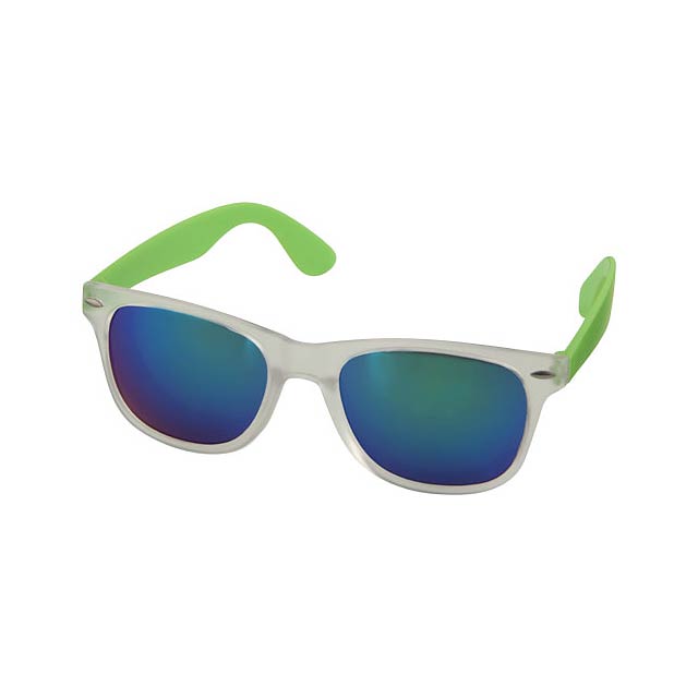 Sun Ray Sonnenbrille mit Spiegelglas - zitronengelb 