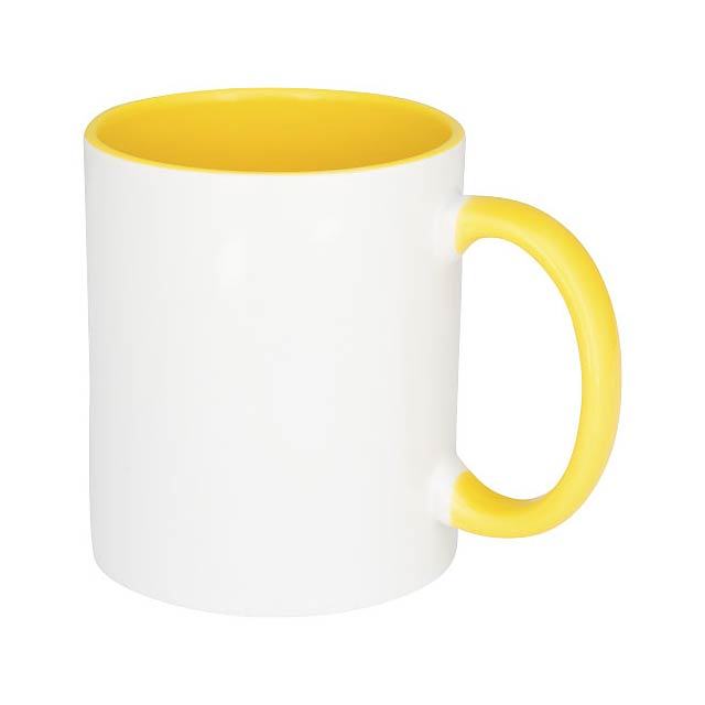 Pix 330 ml ceramic sublimation colour pop mug - yellow