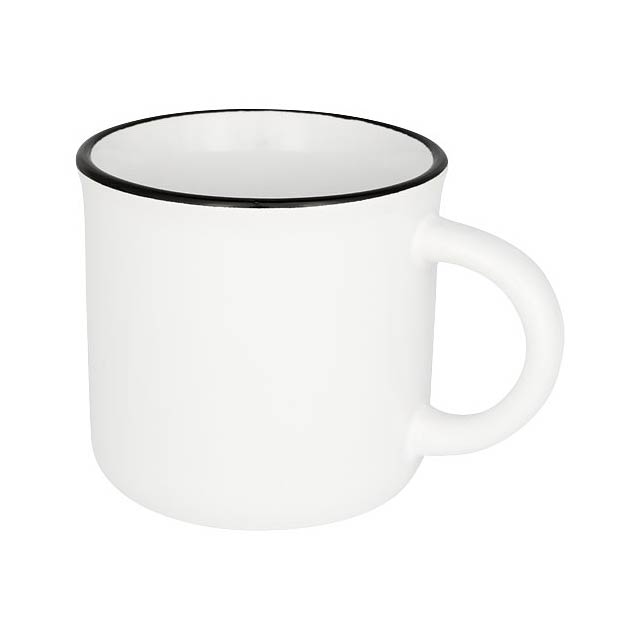 Lakeview 310 ml ceramic mug - white