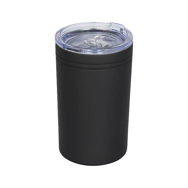 Pika 330 ml vacuum insulated tumbler and insulator - black