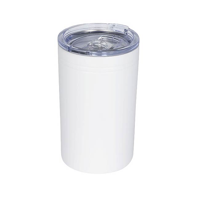 Pika 330 ml vacuum insulated tumbler and insulator - white