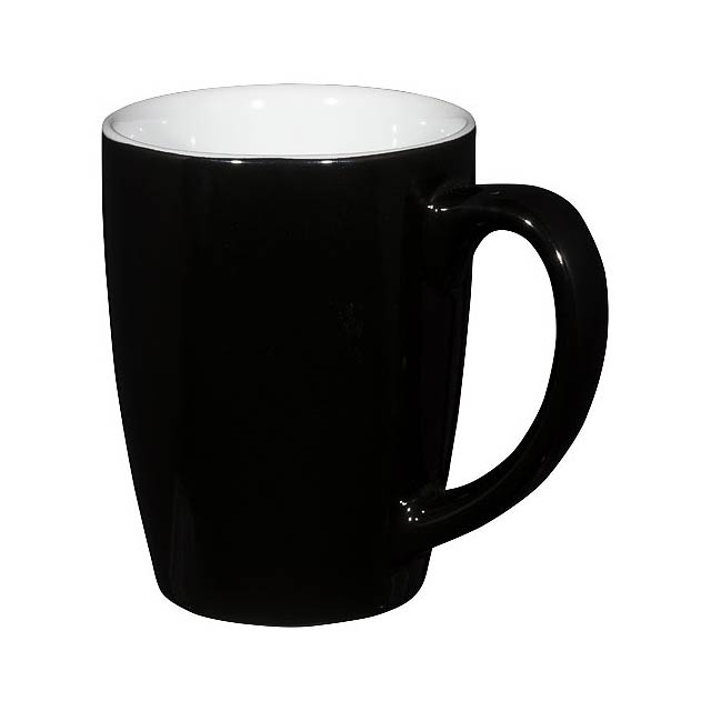 Mendi 350 ml ceramic mug - black