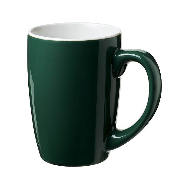 Mendi 350 ml ceramic mug - green