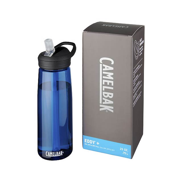 Eddy+ 750 ml Tritan™ Sportflasche - blau