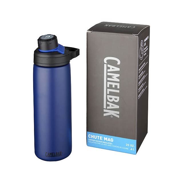 Chute Mag 600 ml Kupfer-Vakuum Isolierflasche - blau