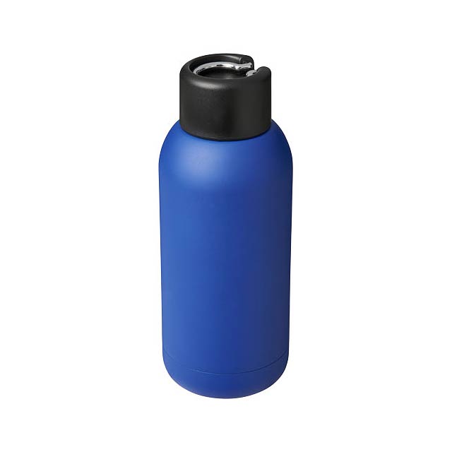 Měděná sportovní láhev Brea 375 ml s vakuovou izolací - modrá