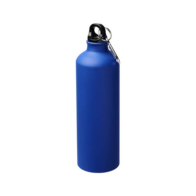 Pacific 770 ml matte sport bottle with carabiner - blue