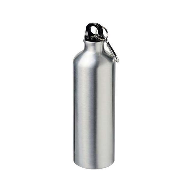 Pacific 770 ml sublimation sport bottle with carabiner - silver